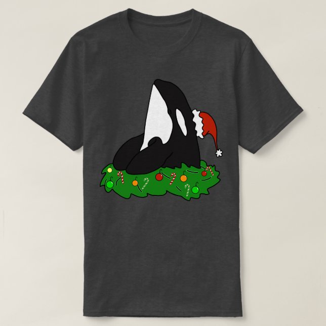 Camiseta Natal Feriado Orca 1 (Frente do Design)