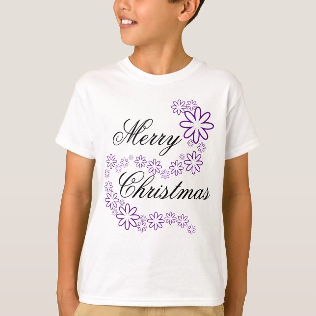 Camiseta Natal Floco de Neve (Frente)