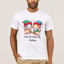 Natal Fofo Encontre-me Debaixo da Bota de Visco