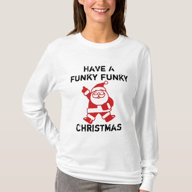 Camiseta Natal Funky Funky (Frente)