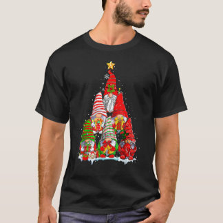Camiseta Natal Gnome Family Pajamas Gnomas Tree Xmas