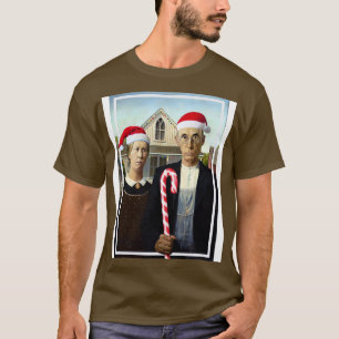 Camiseta Natal Gótico Americano
