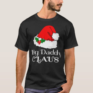 Camiseta Natal Grande Pai Claus Correspondendo Papais noeis