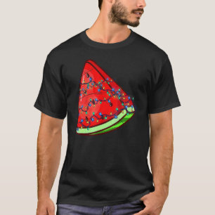 Camiseta Natal Havaiano Luz Watermelon Verão I
