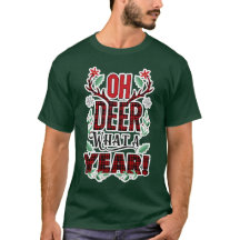 Natal Humor OH DEER Que Xadrez de Ano