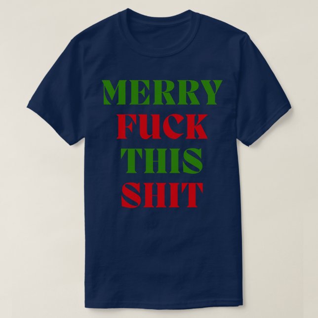 Camiseta Natal Humor Rude Ofensivo Chris Inapropriado (Frente do Design)