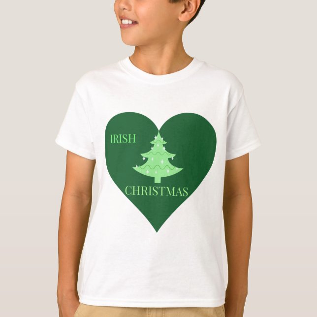 Camiseta Natal irlandês (Frente)