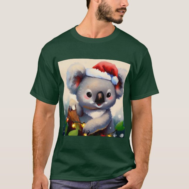 Camiseta Natal Koala 2 (Frente)