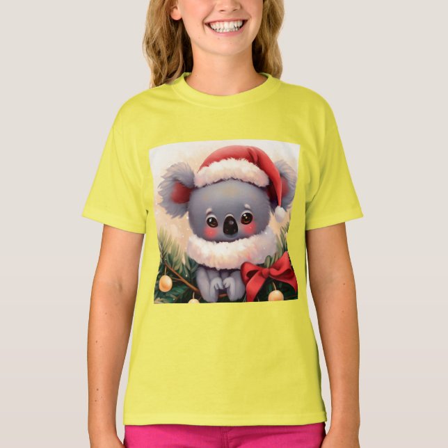 Camiseta Natal Koala 4 (Frente)