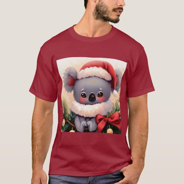 Camiseta Natal Koala 4 (Frente)
