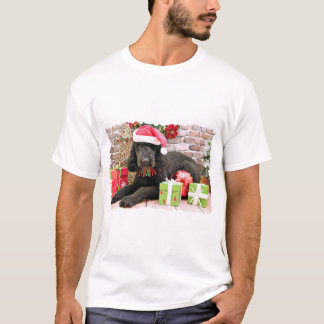 Camiseta Natal - LabraDoodle - Miller