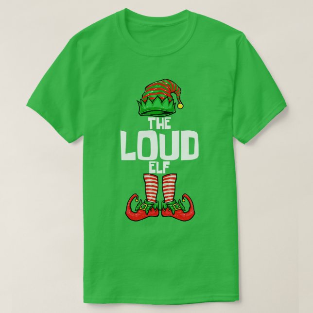 Camiseta Natal Loud Elf (Frente do Design)