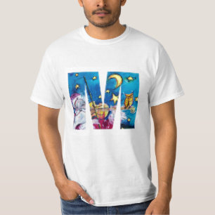 CAMISETA NATAL M CARTA/PAPAIS NOEIS INSPIRADOS MONOGRAMA