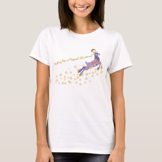 Camiseta Natal mágico (Frente)