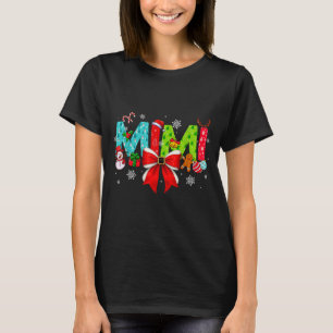 Camiseta Natal Mimi Coquete Laço Mimi Natal