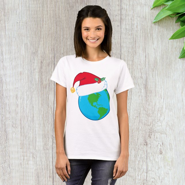 Camiseta Natal mundial (Criador carregado)