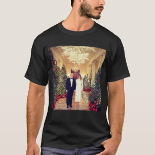 Camiseta Natal na Casa Branca Presidente Donald Trump