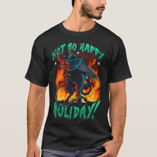 Camiseta Natal Não É Tão Feliz Horror De Férias