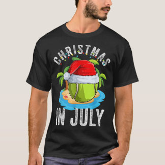 Camiseta Natal no festival de verão de Santa Hat, Tênis de