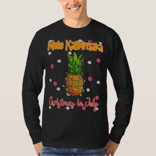 Camiseta Natal No Havaí Em Julho De Mele Kalikimaka