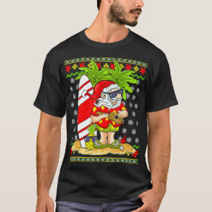 Camiseta Natal No Havaí Em Julho, Mele Kalikimaka Papais n