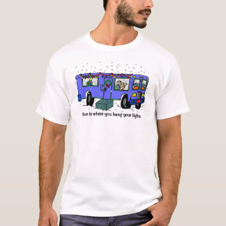 Camiseta Natal no t-shirt da estrada