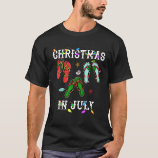 Camiseta Natal No Verão De Sacudir De Julho