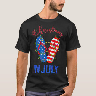 Camiseta Natal No Verão De Sacudir De Julho