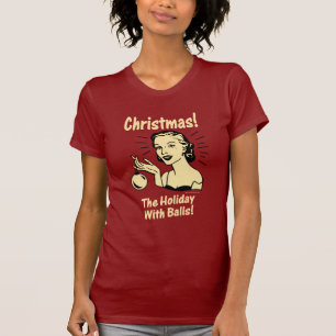 Camiseta Natal: O Feriado com Bolas