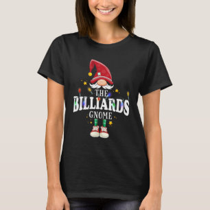 Camiseta Natal Os Billiards Gnome X-mas Correspondendo Pjs