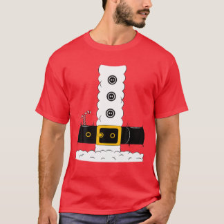 Camiseta Natal Pai Natal Suco Adulto Homens Mulheres Crianç