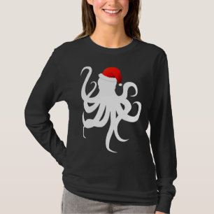 Camiseta Natal Pajama - Presente de Octopus de Natal