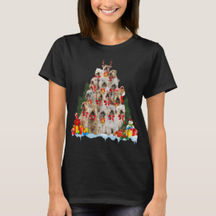 Camiseta Natal Pajama Soft Coated Wheaten Terrier Xmas