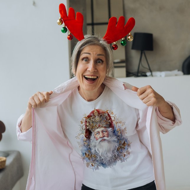 Camiseta Natal Papai Noel (Criador carregado)