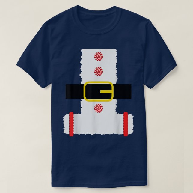 Camiseta Natal Papai Noel Costume Pepperminta Pimenta Diver (Frente do Design)