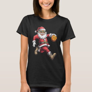 Camiseta Natal Papai Noel Dunking A Skett Boys Kids X