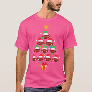 Camiseta Natal para decorações de árvores do Xmas