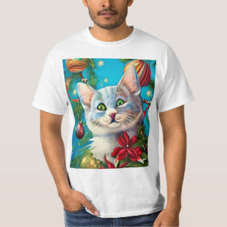 Camiseta Natal para gatinho