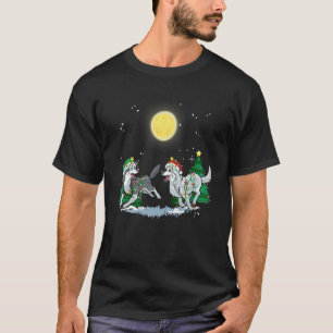 Camiseta Natal para homens mulheres crianças Papai Noel ELF