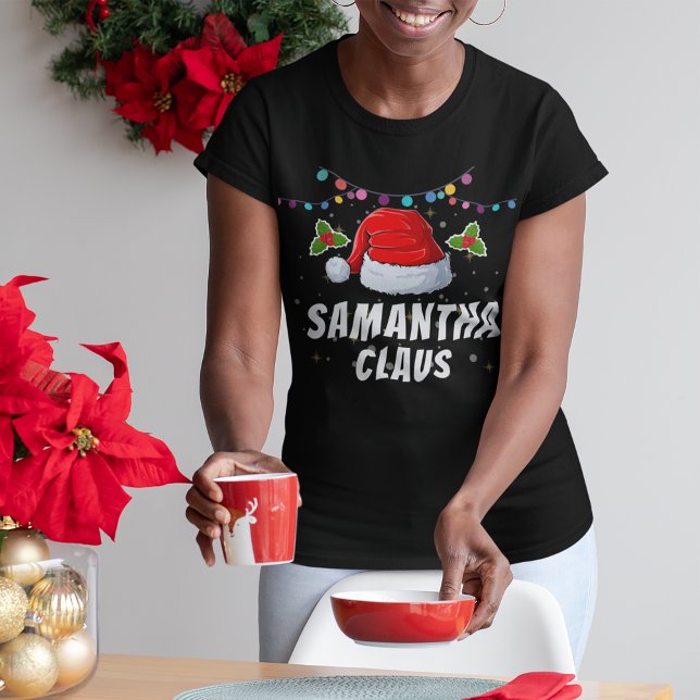 Camiseta Natal personalizado do Papai Noel (Criador carregado)