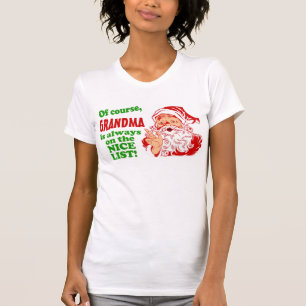 Camiseta (Natal personalizado do seu nome)