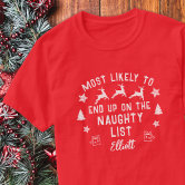 Mais propensos a assistir a todos os filmes de natal design de camiseta de  natal