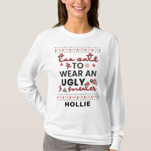 Camiseta Natal Personalizado para Família Correspondente na