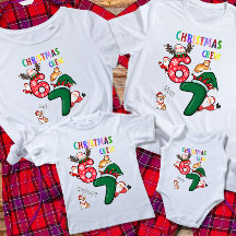 Natal Personalizável Família Tripulação Divertida 