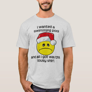 Camiseta Natal - piscina