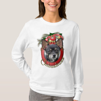 Camiseta Natal - plataforma os salões - chihuahuas -