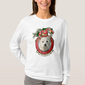 Camiseta Natal - plataforma os salões - Westies