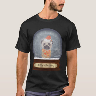 Camiseta Natal Pug