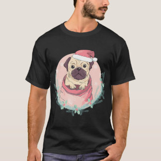 Camiseta Natal PugFeliz