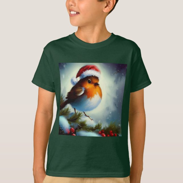 Camiseta Natal Robin 3 (Frente)